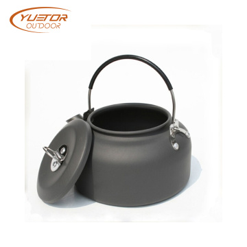 1.4L Anodised aluminum Outdoor BBQ kettle tea pot