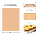 12 X 16 Inch Non-Stick Precut Unbleached Parchment Baking Paper Sheets for Grilling Air Fryer Steaming Cooking Oven