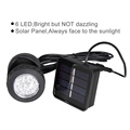 6LED Solar Underwater Light