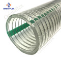 spiral galvanized wire reinforced vacuum suction tubing