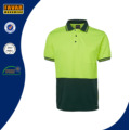 Hi Vis Two Tone Color Work Polo Shirt