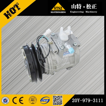 Komatsu parts genuine D85A-21 air compressor 20Y-979-3111