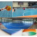 Revêtement de sol sportif en PVC Futsal d&#39;intérieur