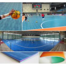 Revêtement de sol sportif en PVC Futsal d&#39;intérieur