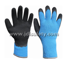 Ce Approved Hi-Viz Acrylic Work Glove with Latex Foam Coating (LY2035B)