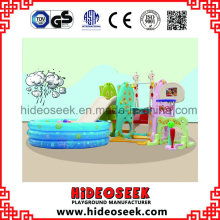 Functional Indoor Plastic Slide and Swing for Toddler