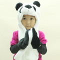 Winter long design plush animal hat children hat