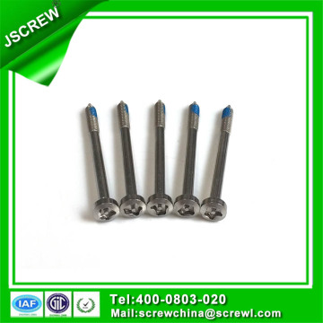 8# Long Length Nylok Self Tapping Stainless Steel Screw for Equirment