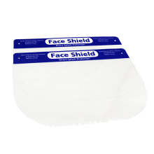 Disposable face shield PET clear plastic sheet