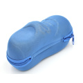 Easy-carry zipper shoes shape folding eva eyeglasses case