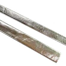 Foil en aluminium Sleeve en fibre de verre / manche divisée en aluminium