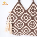 Handmade Women Shoulder Macrame Crochet Bags Handbags