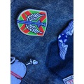 Appliques Flag Patches Weste Jackenstickerei