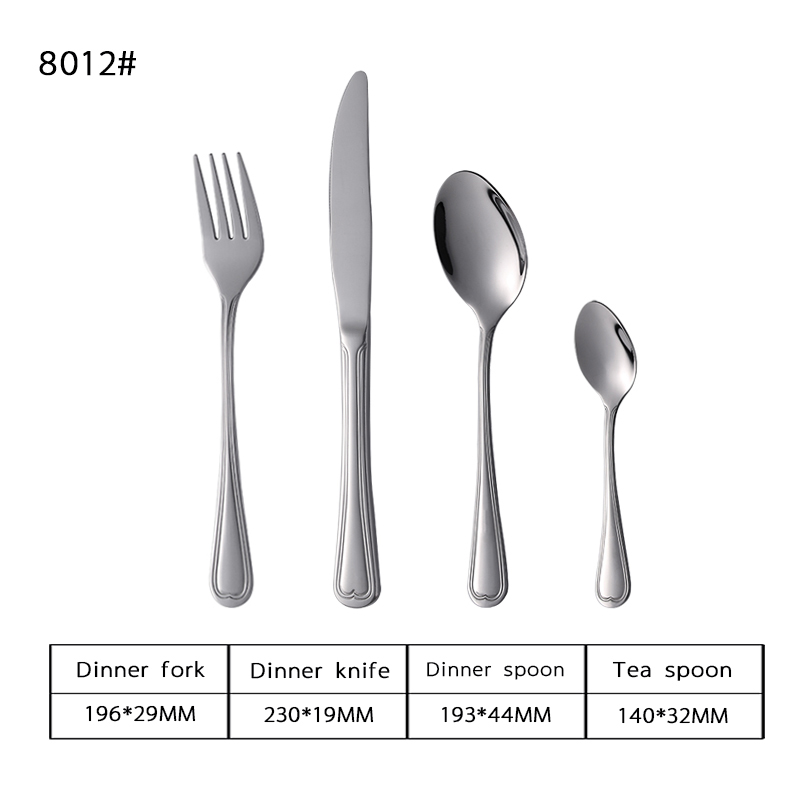 13-0 Stylish Stainless Steel Tableware