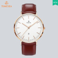 Original Japão Quartz Movt Resistente à Água Homens Aço Inoxidável Watch72636