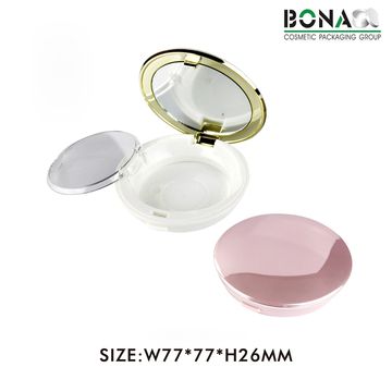 Custom Design Plastic Empty Powder Compact