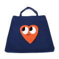 Short Handle Towel Embroidery patch Handbags Bag Canvas