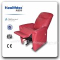 America Style Braun Bonded Leder Single Swivel Segelflugzeug Rocker Liegen Sofa