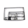 Stainless Steel High Quality Cookie Cutter Set