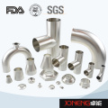 Acessórios de tubos sanitários de alta precisão de aço inoxidável (JN-FT3005)