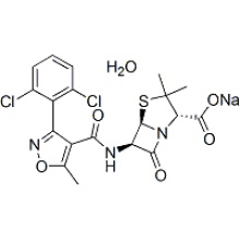 Dicloxacilina de sódio 343-55-5