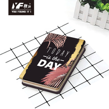 Custm today is the day style metal cover notebook diary