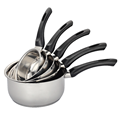 Stainless steel saucepan for camping
