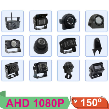 Wired/Wireless AHD/CCD/CMOS/CVBS Backup Car câmeras
