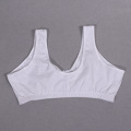 In-stock plus size front closure cotton bra