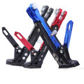 Motorcycle Adjustable Aluminum parking foot rack