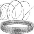 Razor Wire Barbed Wire large Construction Site Fencing