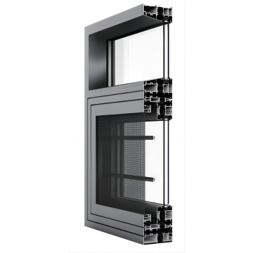 Fenêtre en aluminium d&#39;écran de fenêtre intégré