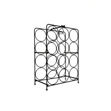 12 Bottles Square Disassemble Metal Wiine Rack