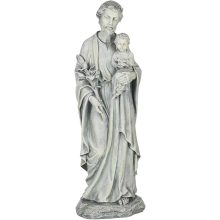 20inch Resin et Stone St Joseph Statue