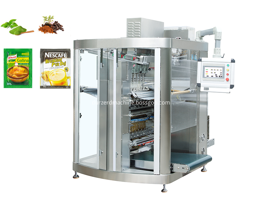 Multi lane sachets packing machine