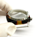 Special Material Cushion Watch Case With Sapphire Glass