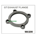 Auto de escape de acero inoxidable T3 Turbo Flange Outlet