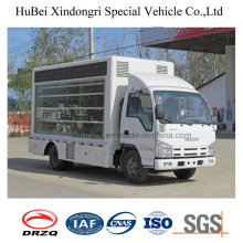 Euro4 Isuzu Mobile Advertising Truck with Good Quality