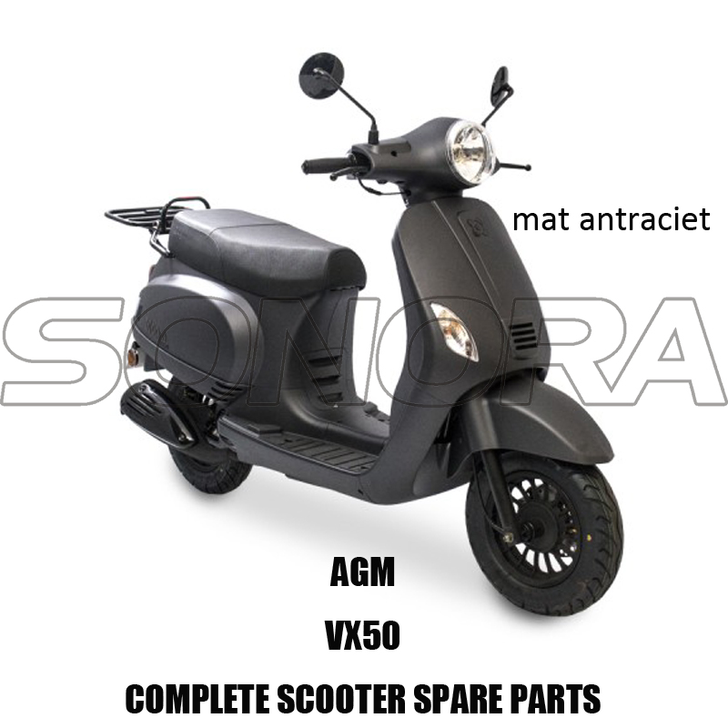 AGM VX50-mat antraciet