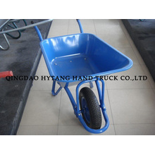 80L steel tray wheelbarrow