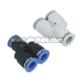 APY Union Y Plastic Push in Tubing Fittings