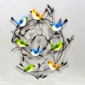 Unique Metal 9 Butterflies Handicraft Decoration for Wall