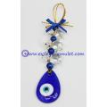 Evil eye three loop elephant pendant car home wall decoration