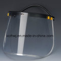 PC Face Shield Visor für Sicherheitshelm, PVC Face Shield Visor, Transparente Face Shield Visor, Green Face Shield Visor