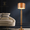 Lampadaire Villa en métal doré de style minimaliste nordique