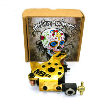 Micky Bee Insignia Brass Handmade Tattoo Machine Gun