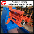 cold steel door frame coil hydraulic decoiler