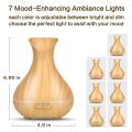 400ml Bedroom Baby Wood Finishing Sound Aroma Diffuser