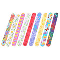 Sponge Colorful Straight Nail File For Nail Art