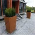 Украшения сталелистые горшки Corten Steel Planter Potss